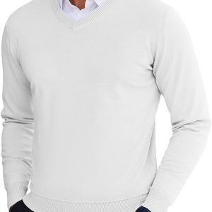 V-Neck Knitted Sweater