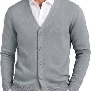 Lightweight V-Neck Knit Cardigan