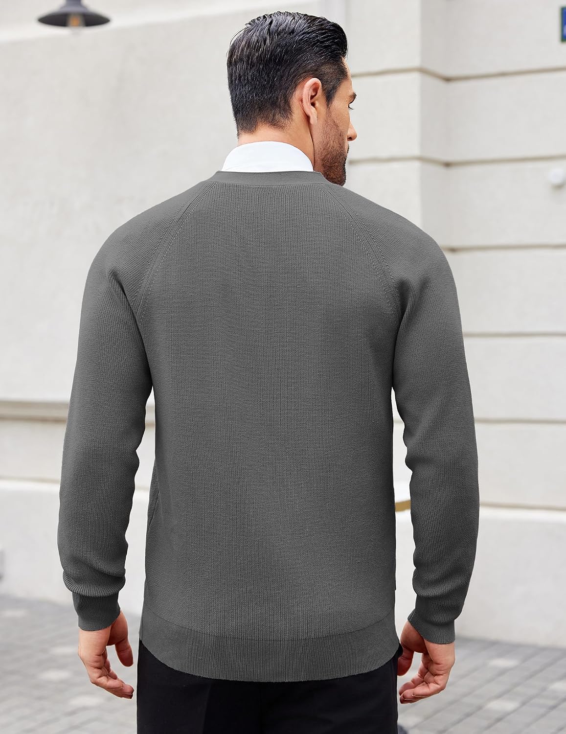 Knitted Button Cardigan - Image 3