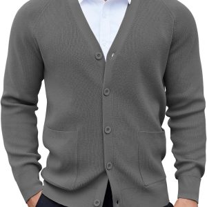 Knitted Button Cardigan