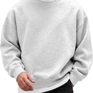 Oversized Fleece Crewneck Sweatshirt